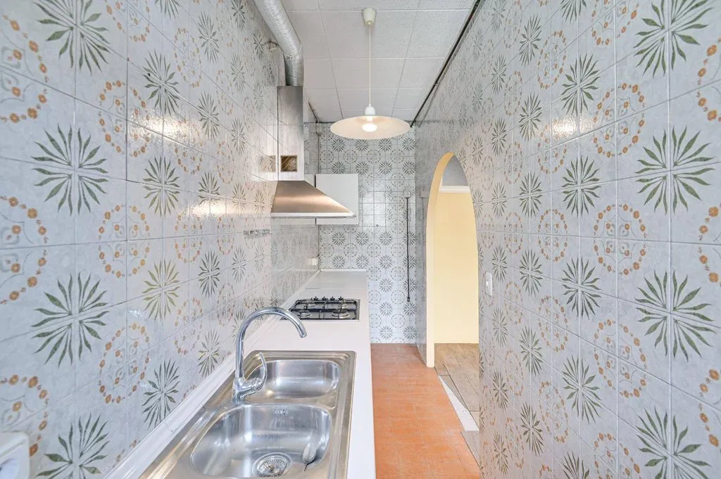 Köök - Luxury Apartment for Renovation in Eixample, Barcelona
