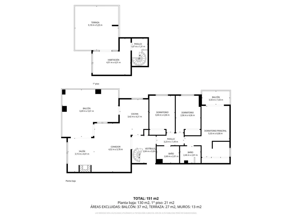 Plan - Penthouse with Sea View in Santa Ponça