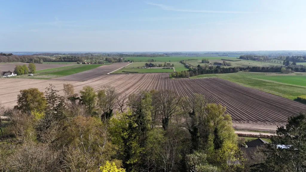 Õhuvaade - Building Plot with Sea View in Jægerspris