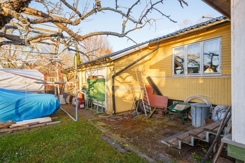 Garden - 1-Plan Villa with Inglazed Terrace in Älvkarleby