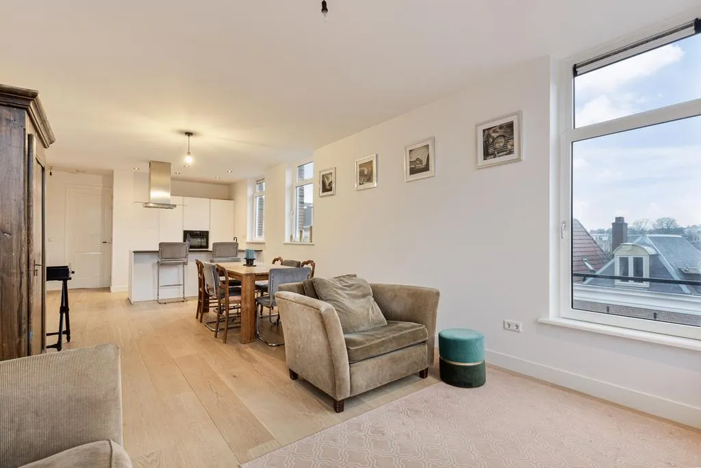 Living Room - Light-Filled 2-Bedroom Apartment in Amsterdam West