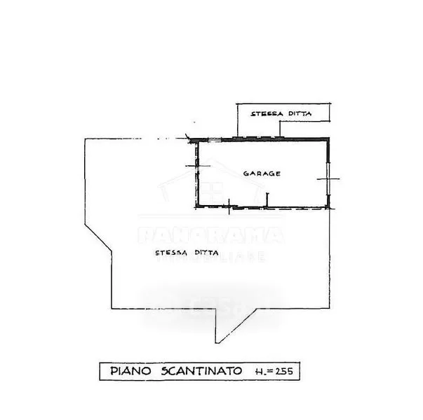 Plan - Bifamiliar House with Private Garden in Coriano