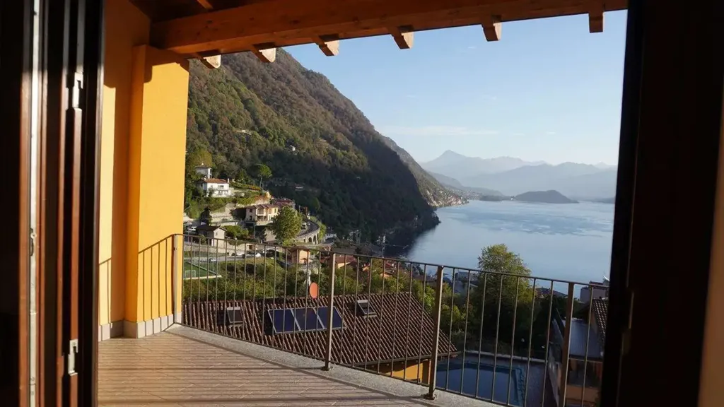 Rõdu - Apartment with Lake View in Argegno