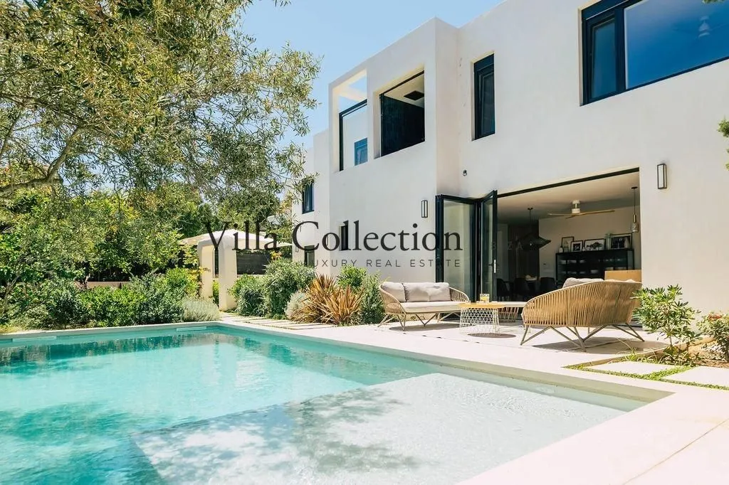 Piscine - Luxury Villa with Sea View in Santa Eulària
