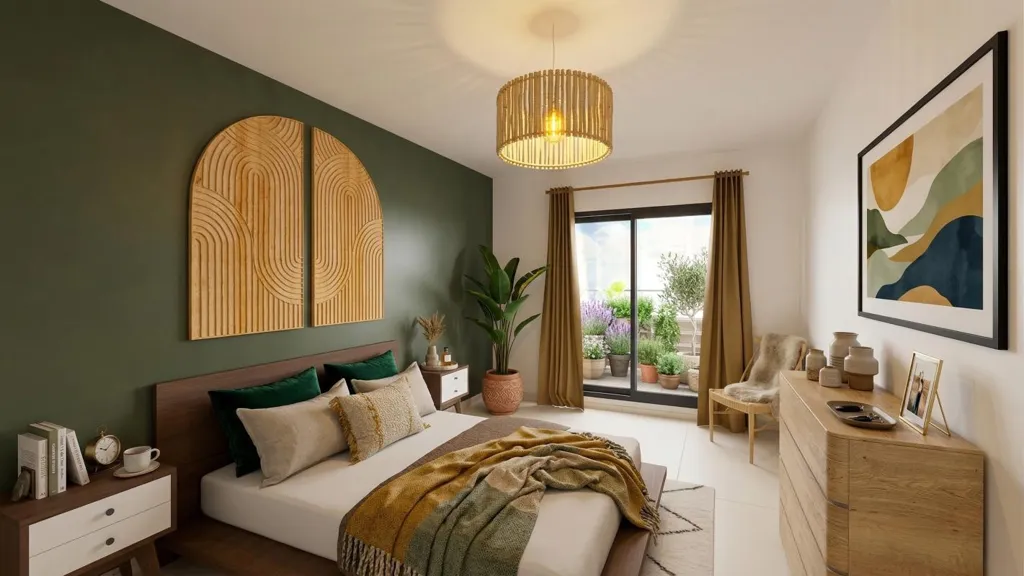 Chambres - Maison T4 avec Piscine à Alignan-du-Vent