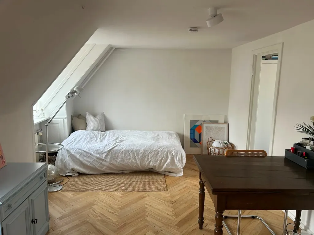 Bedrooms - 1-Bedroom Flat with Central Location in Copenhagen