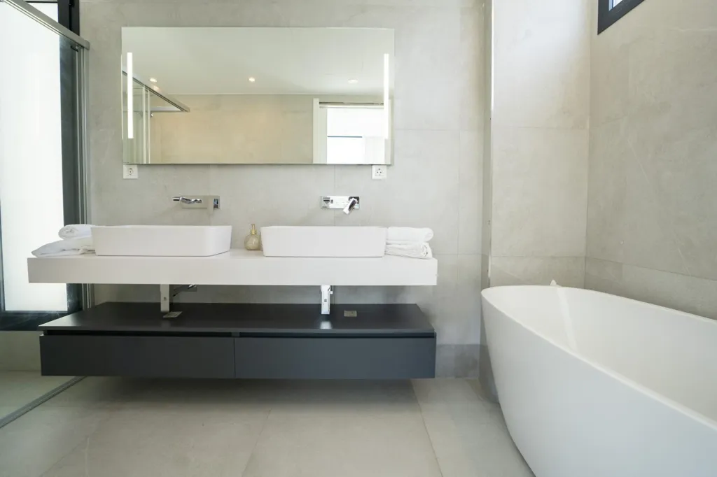 Salles de bain - Villa with Sea Views in Benahavís