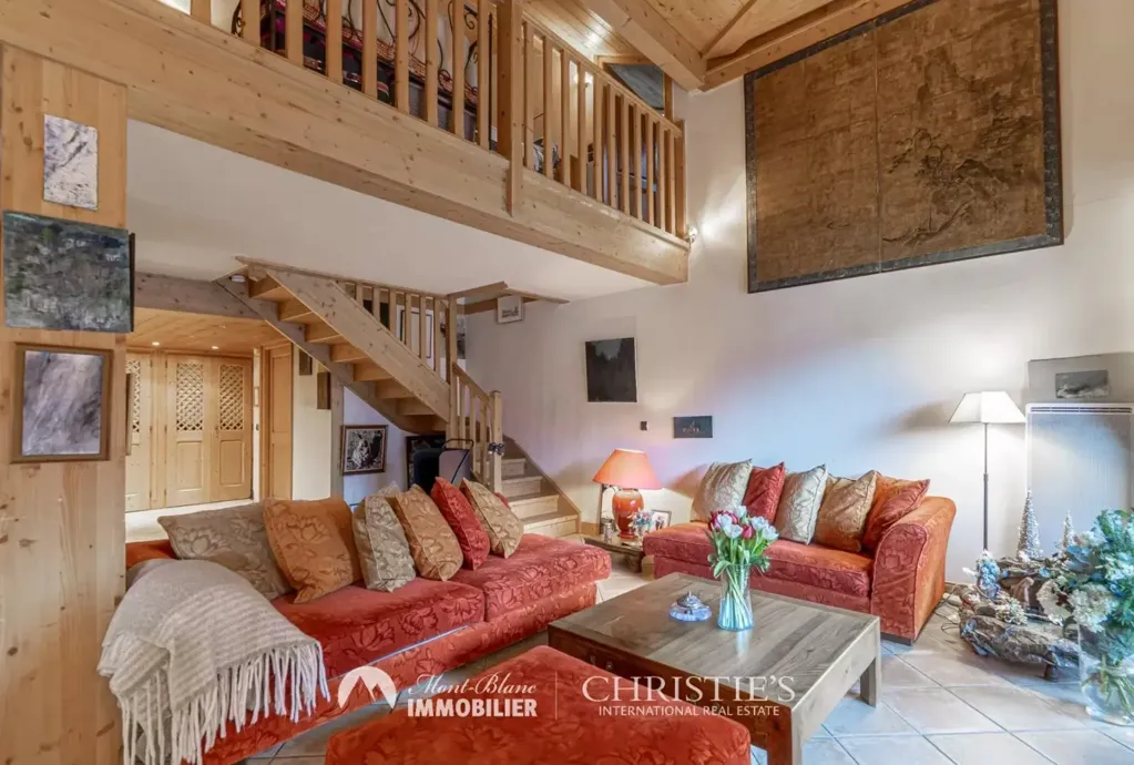 Soggiorno - Luxury Duplex with Mountain View in Chamonix