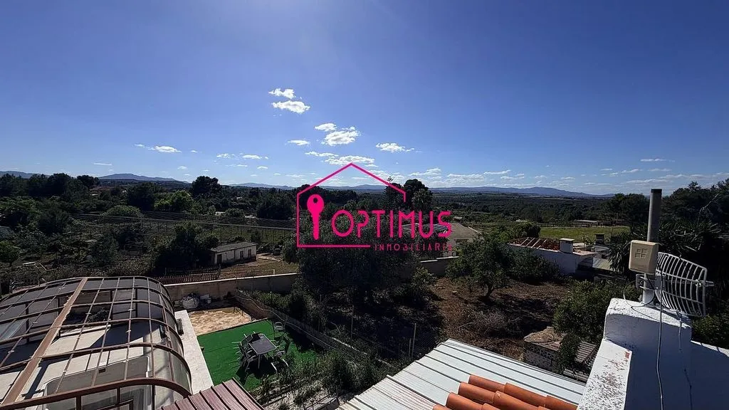 Terrasse - Chalet with Pool and Terrace in Turís