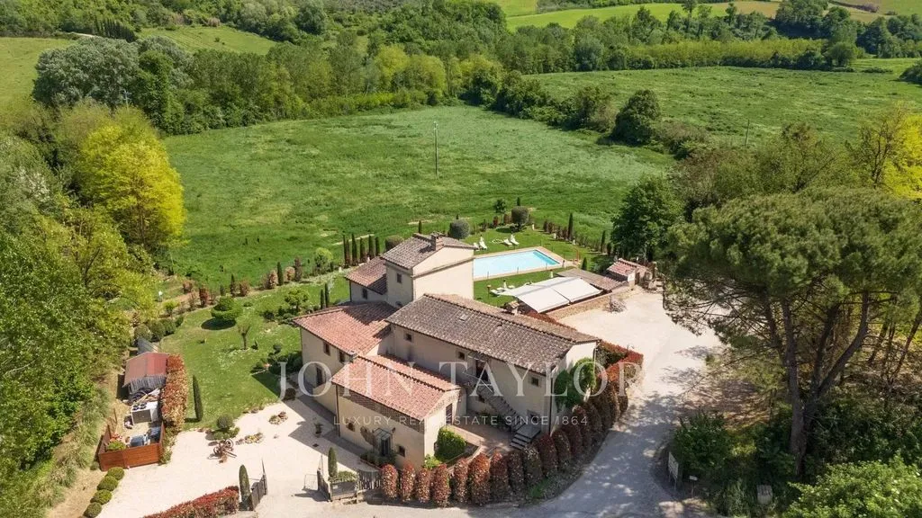 Vista aerea - Boutique Hotel with Pool in San Gimignano