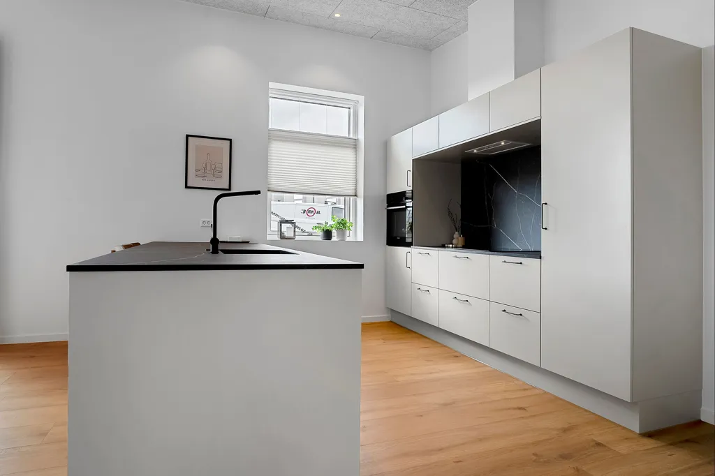 Köök - Contemporary Row House with Garden in Juelsminde