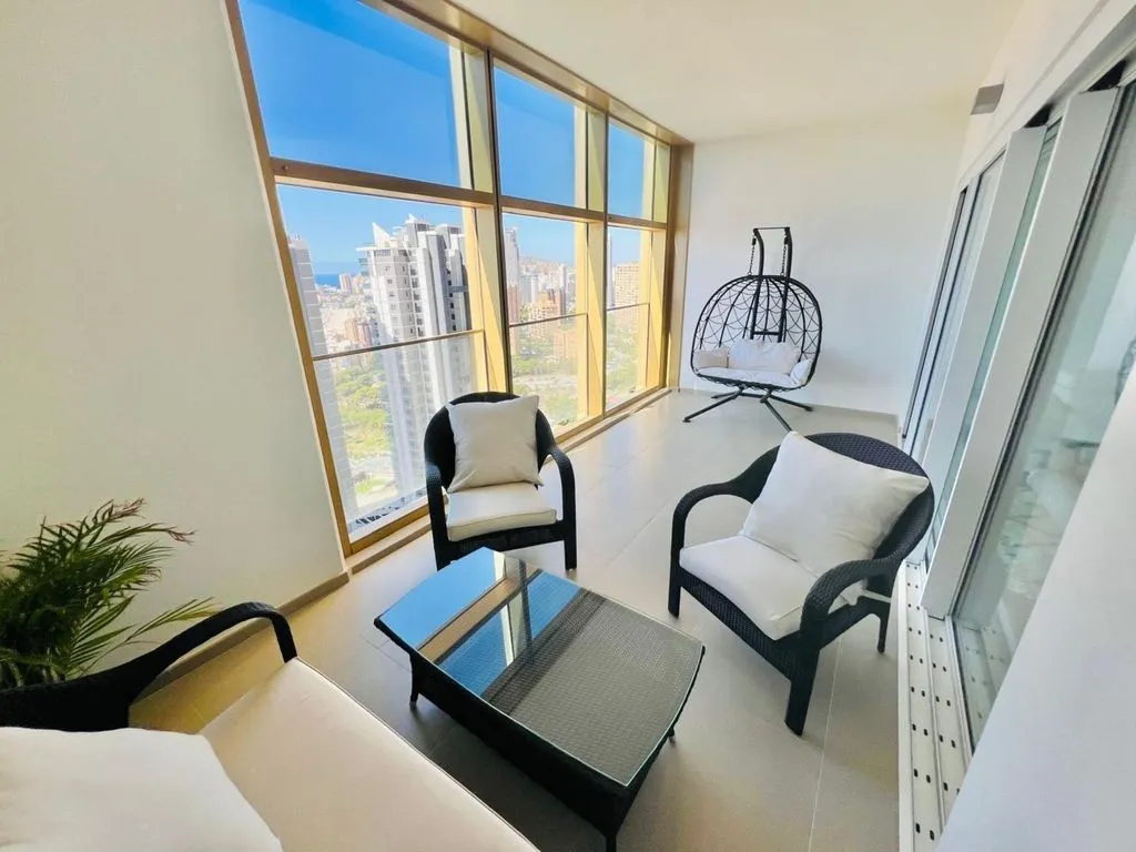 Séjour - Apartment with Pool and Terrace in Playa de Poniente