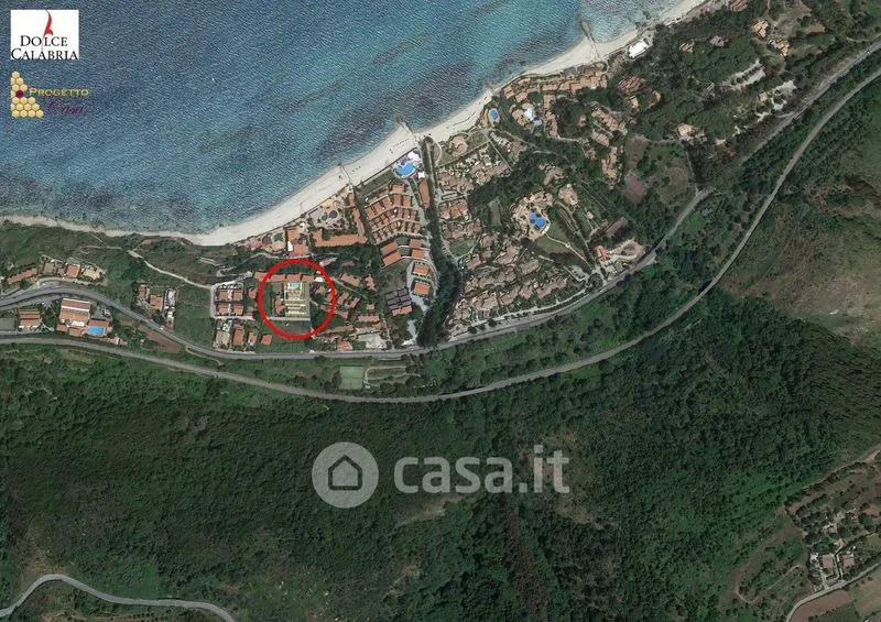 Vue aérienne - Modern Apartment with Sea View in Parghelia