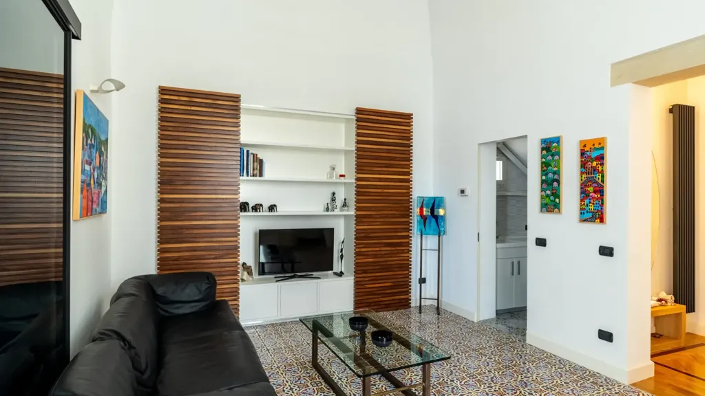 Soggiorno - Rustic Apartment with Solarium in Lecce