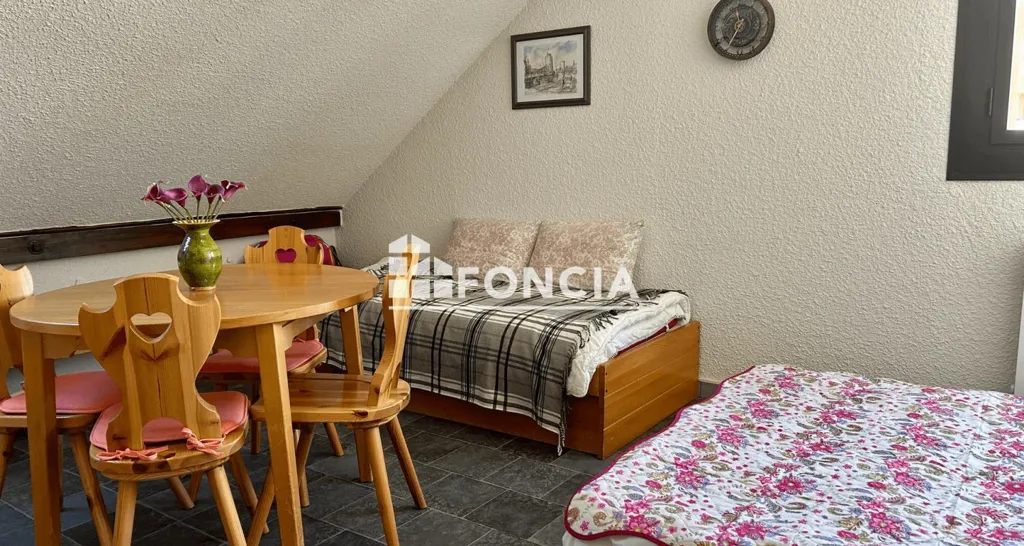 Sala da pranzo - Studio with Ski Access in Saint-François-Longchamp