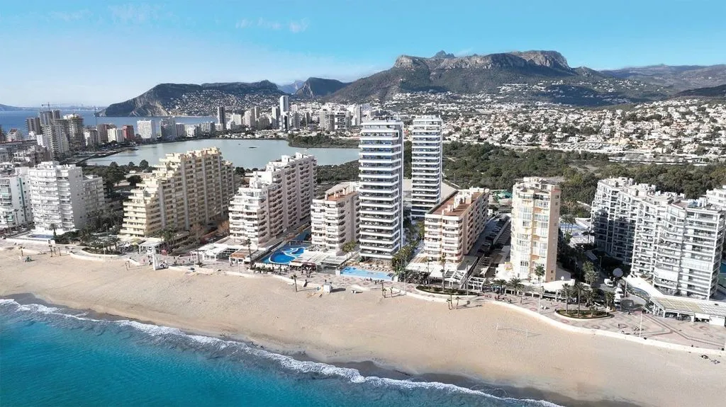 Vue aérienne - Luxury Flat with Infinity Pool in Calpe
