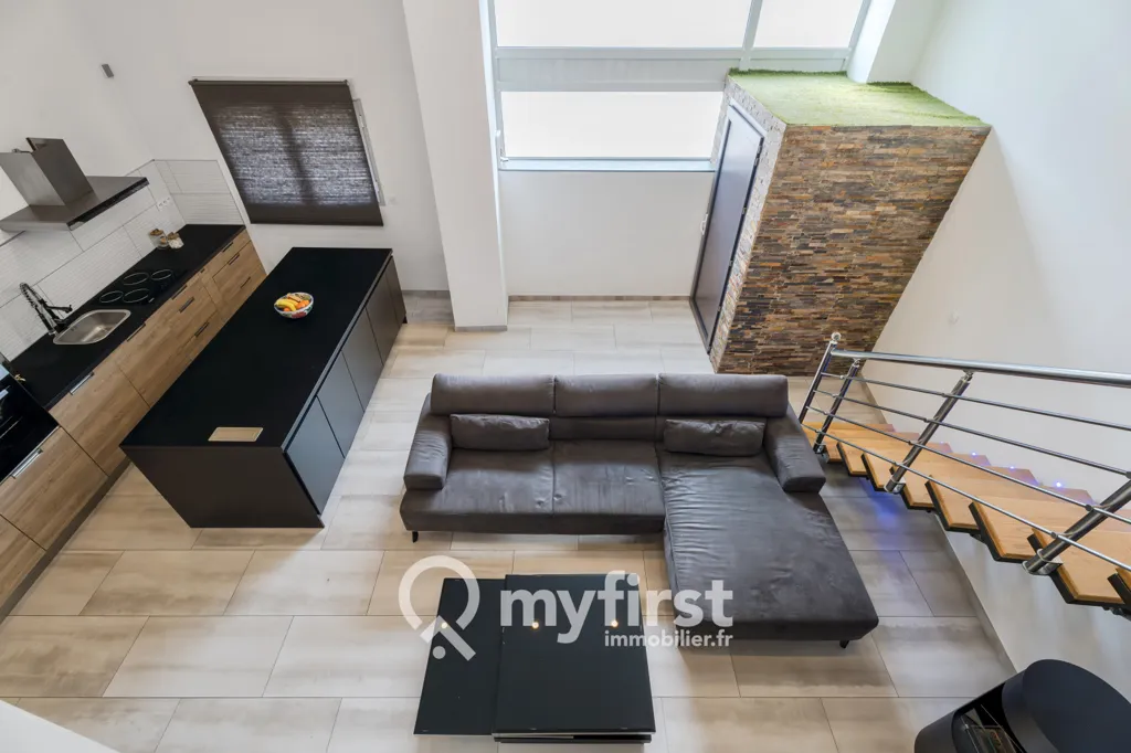 Soggiorno - Characterful Loft with Open Plan in Toulon