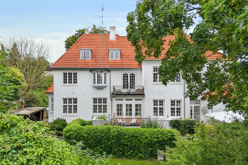 Vue aérienne - Modernised Townhouse with Coastal Access in Rungsted