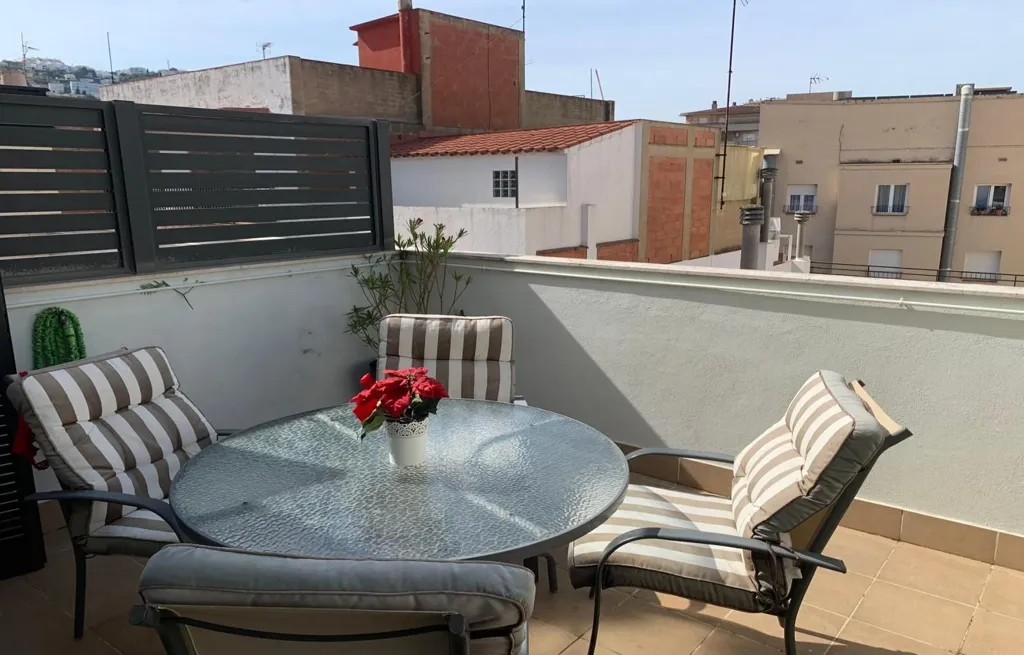 Balcon - Apartment with Terrace in Centre - Roses