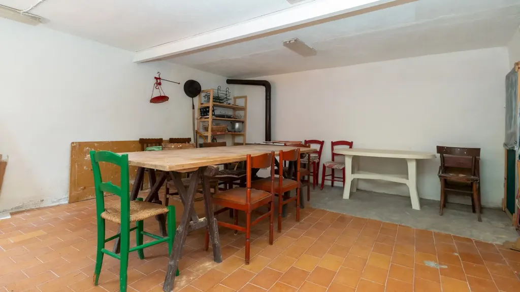Salle à manger - Chalet with Balcony in Agliasco, Paesana
