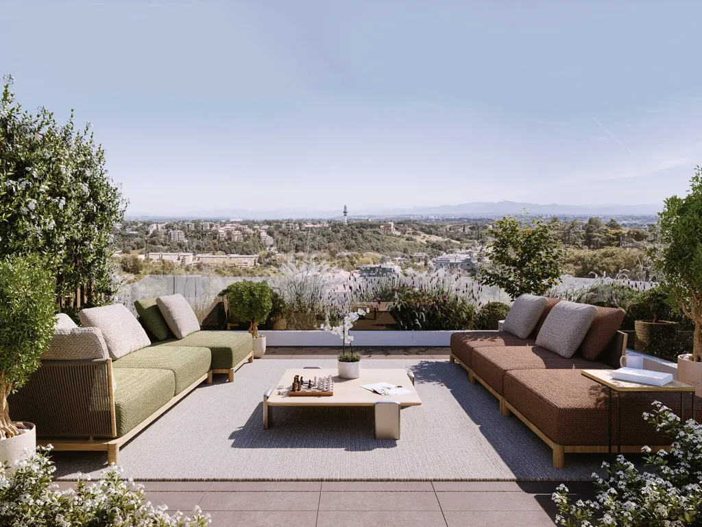 Terrass - Penthouse with 360 View in North Rome