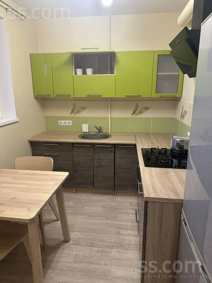 Cuisine - Furnished Studio Flat in Ziepniekkalns, Riga