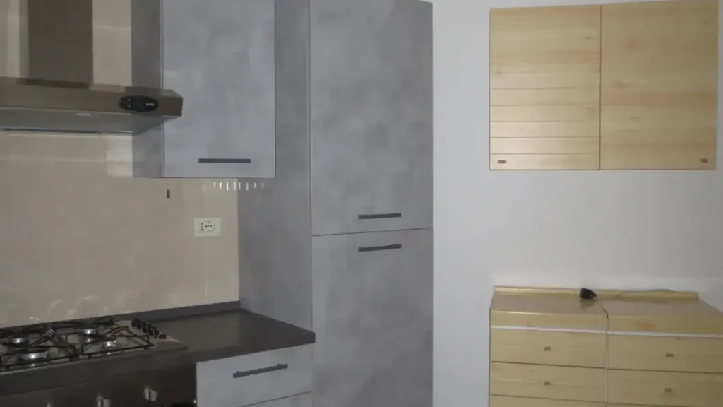 Cuisine - Rearranged Apartment with Balcony in Milan