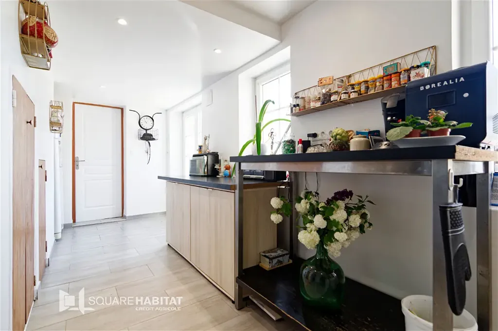 Cuisine - Maison en Pierre avec Jardin à Osmanville