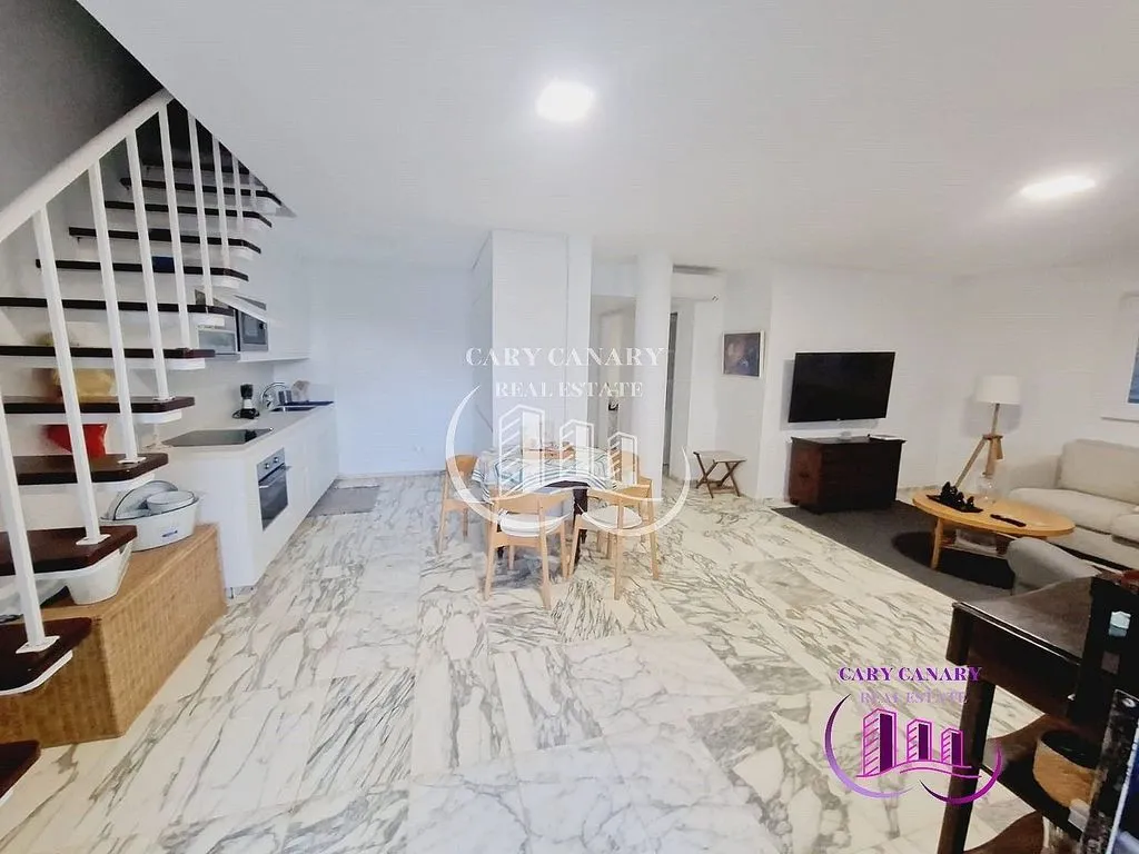 Séjour - Terraced House with Pool in Pasito Blanco