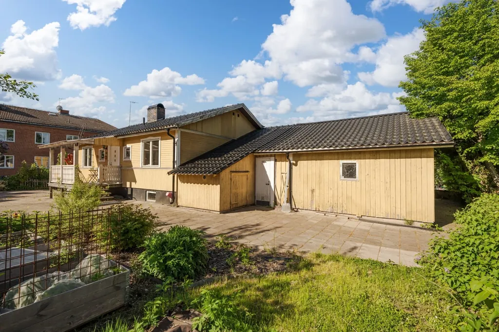 Garden - 1-Plan Villa with Inglazed Terrace in Älvkarleby