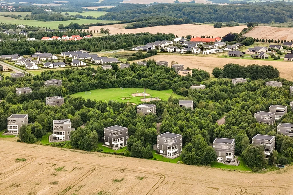 Vista aerea - Year-Round Plot with 4G Coverage in Kolding