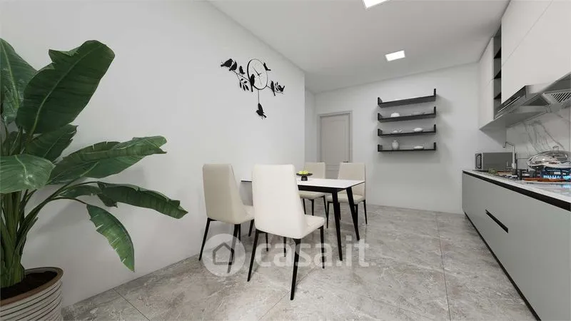 Köök - Modernised 4-Bed Flat with Private Garden in Assemini