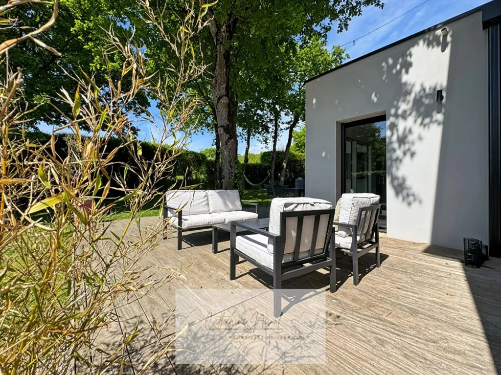 Terrasse - Maison Contemporaine avec Jardin à Pornichet