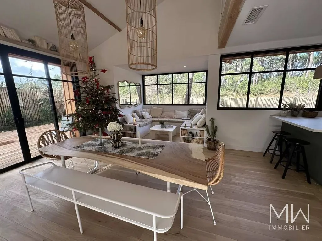 Dining Room - Luxury Villa with Pool in Lège-Cap-Ferret