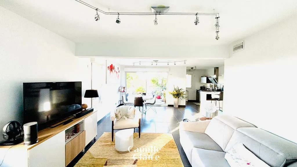 Séjour - Appartement Luxe en Dernier Étage avec Vue à Aix-en-Provence