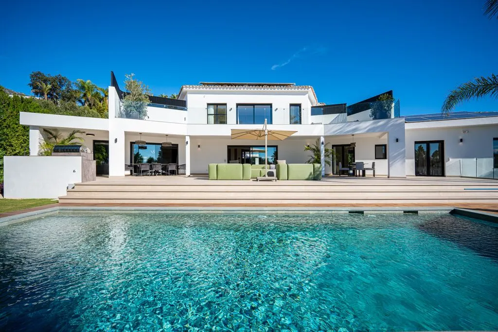 Piscine - Luxury Villa with Sea View in Marbella