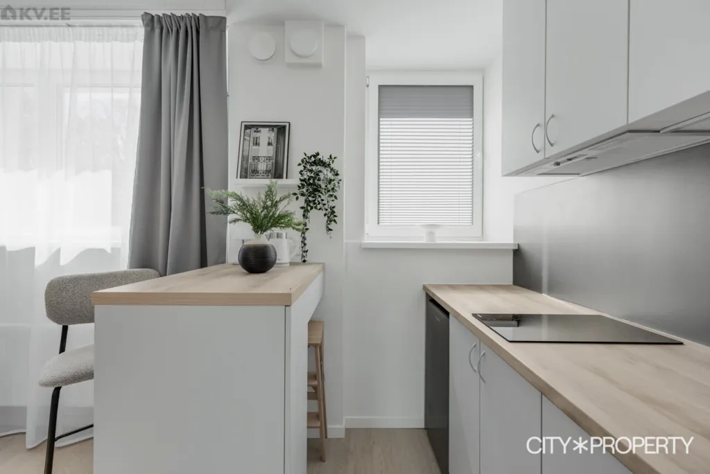 Cucina - Modern Micro-apartments with Private Bath in Tallinn Centre