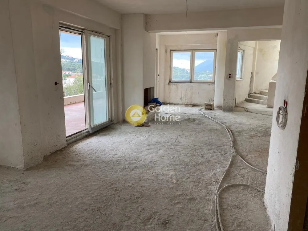 Séjour - Apartment with Garden in Nea Penteli