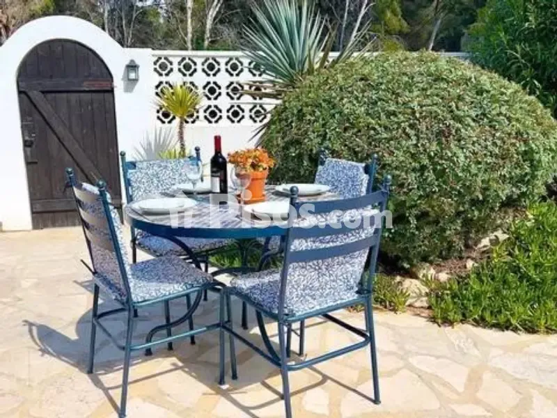 Terrace - Morisco-Style Bungalow with Pool in Cap Blanc, Moraira