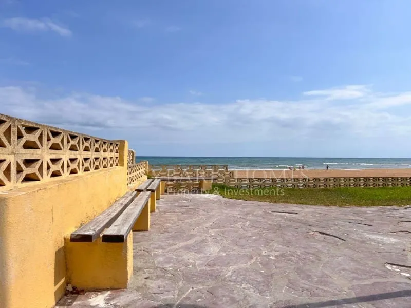 Terrasse - Beachfront Apartment with Sea View in Dénia