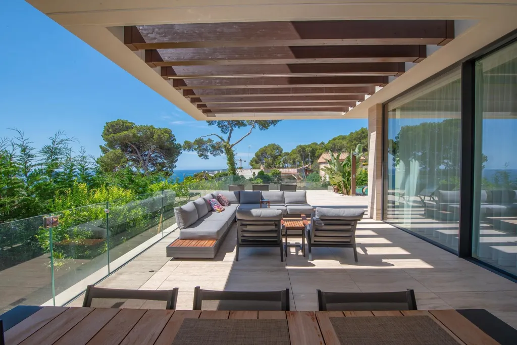 Terrasse - Modern Villa with Sea Views in Sant Antoni