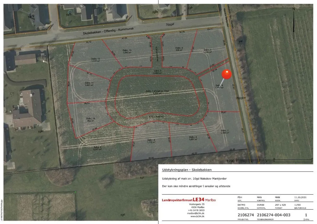 Plan - Year-Round Plot with 5G Coverage in Nakskov