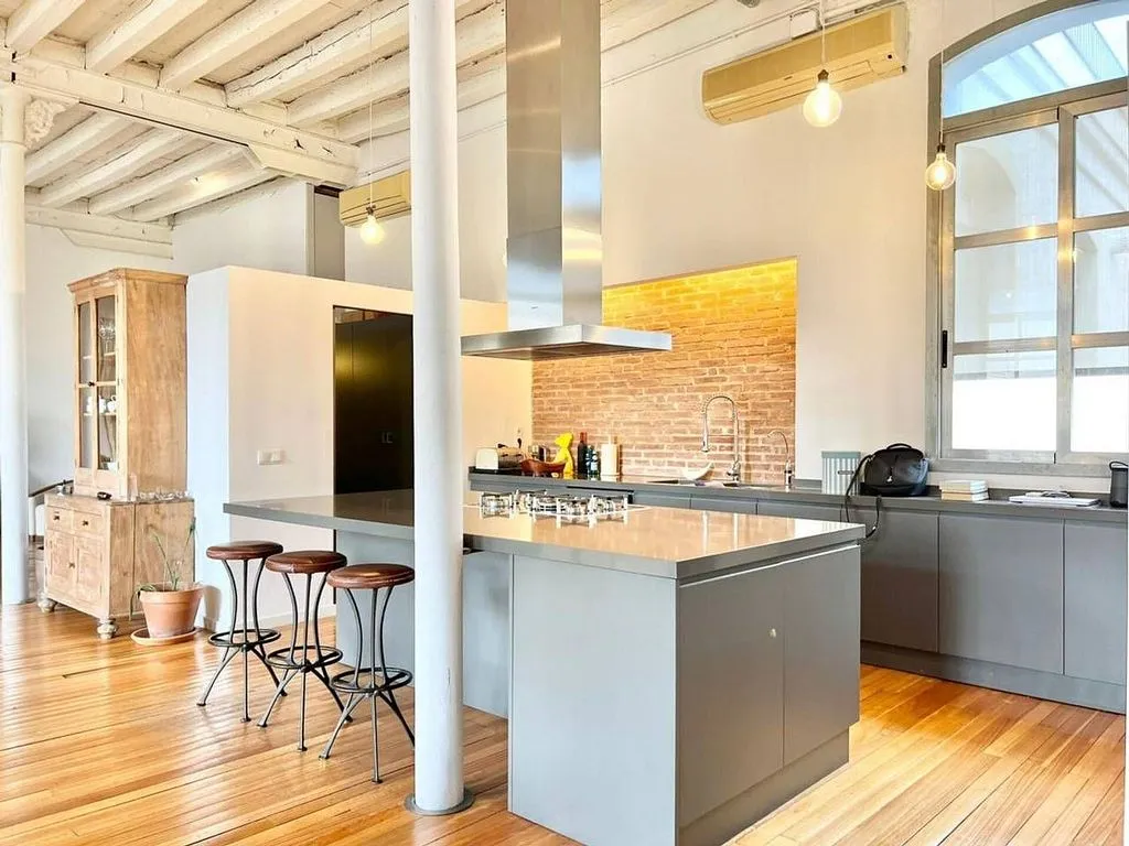 Cuisine - Penthouse with Terrace in La Dreta de L'Eixample
