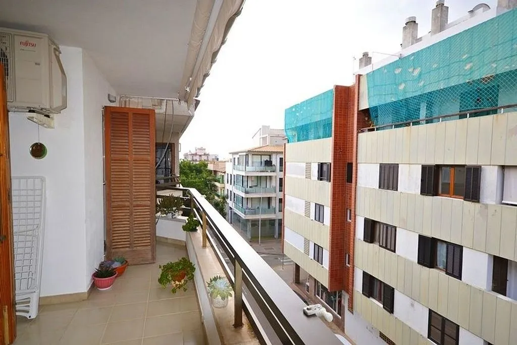 Balcony - Renovated Apartment with Balcony in Puerto Pollensa