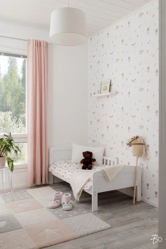 Chambres - Modern End-Unit Apartment with Balcony in Kantola