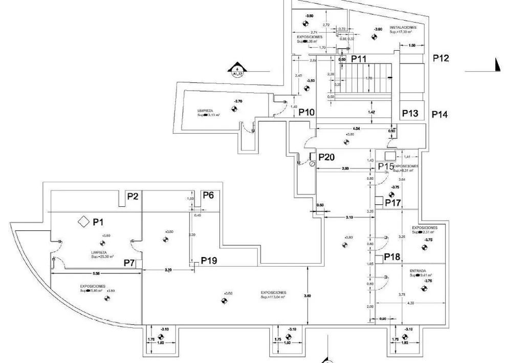 Plan - Commercial Space with Prime Location in Valencia