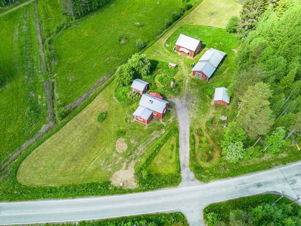 Õhuvaade - 1½-Storey Villa with Garden in Junsele