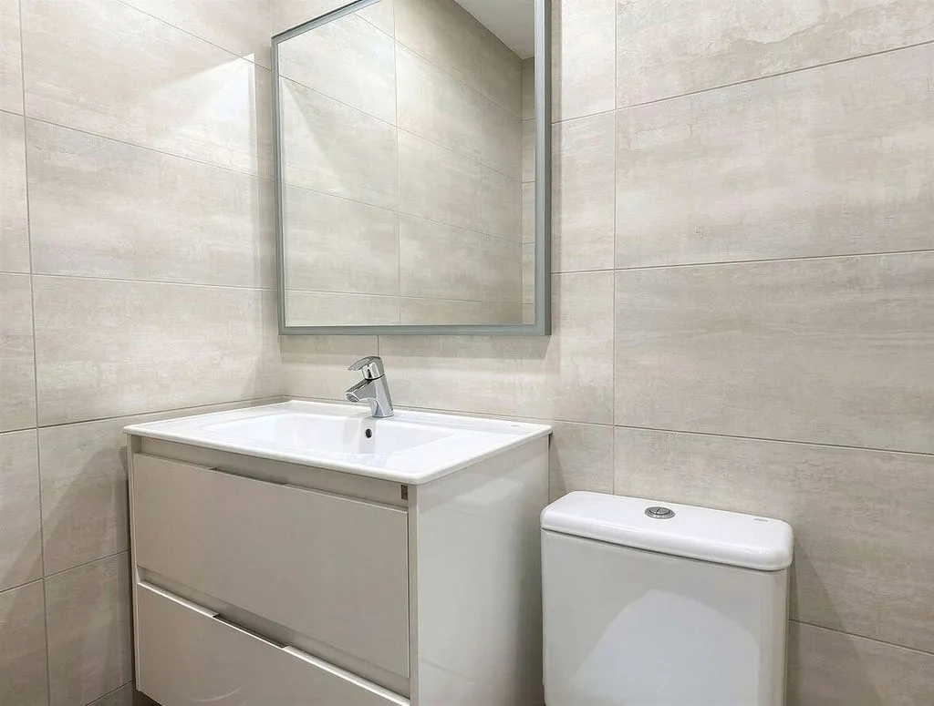 Salles de bain - Apartment with Pool and Balcony in Son Cladera