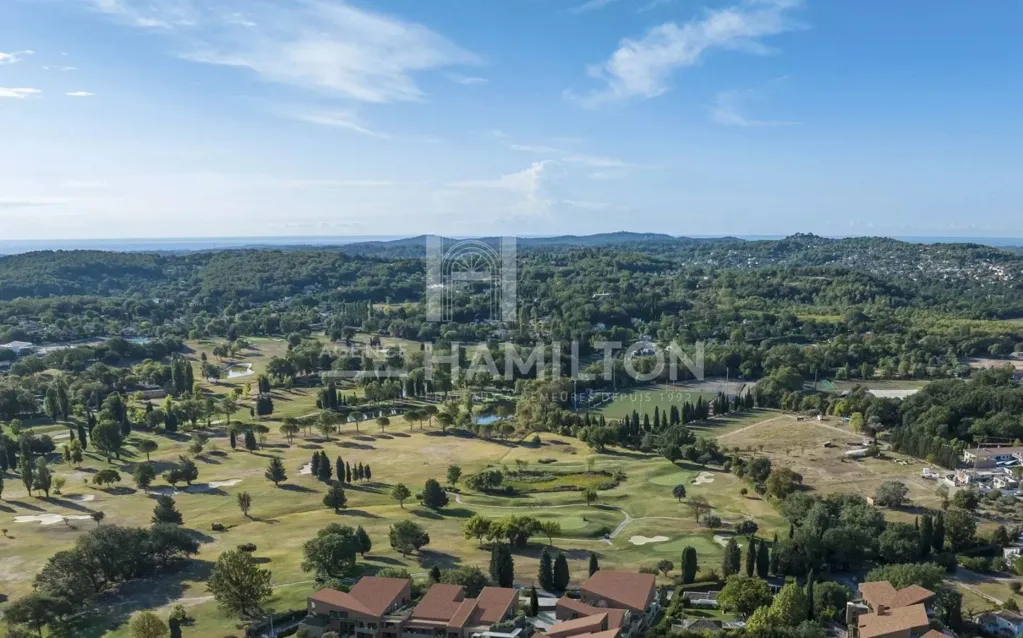 Vue aérienne - Duplex Apartment with Garage, Golf View in Bastide