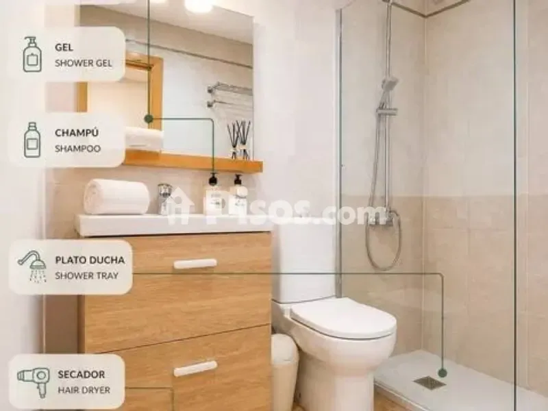 Bagni - Apartment with Pool on Avenida del Decano, Punta Umbría